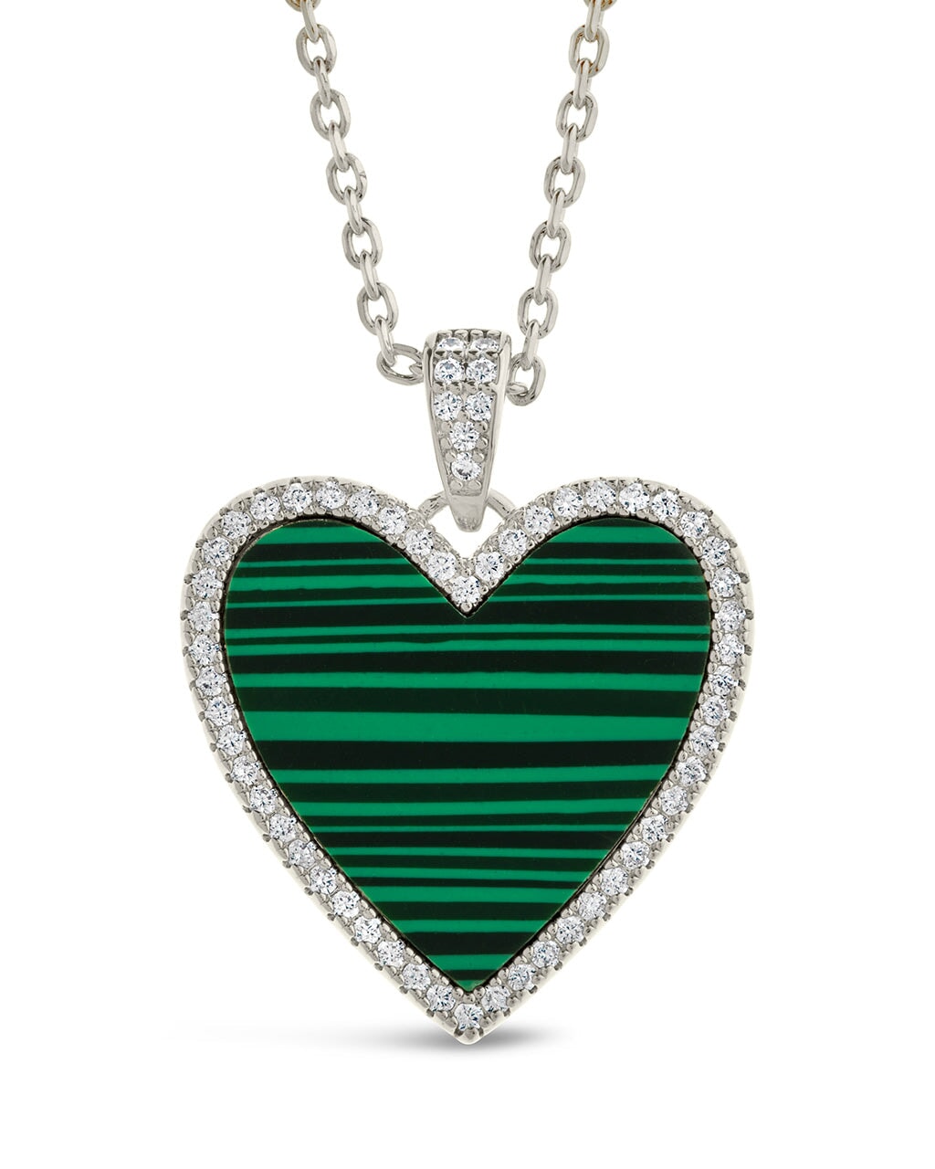 Maeve Heart Pendant Necklace Sterling Forever Silver