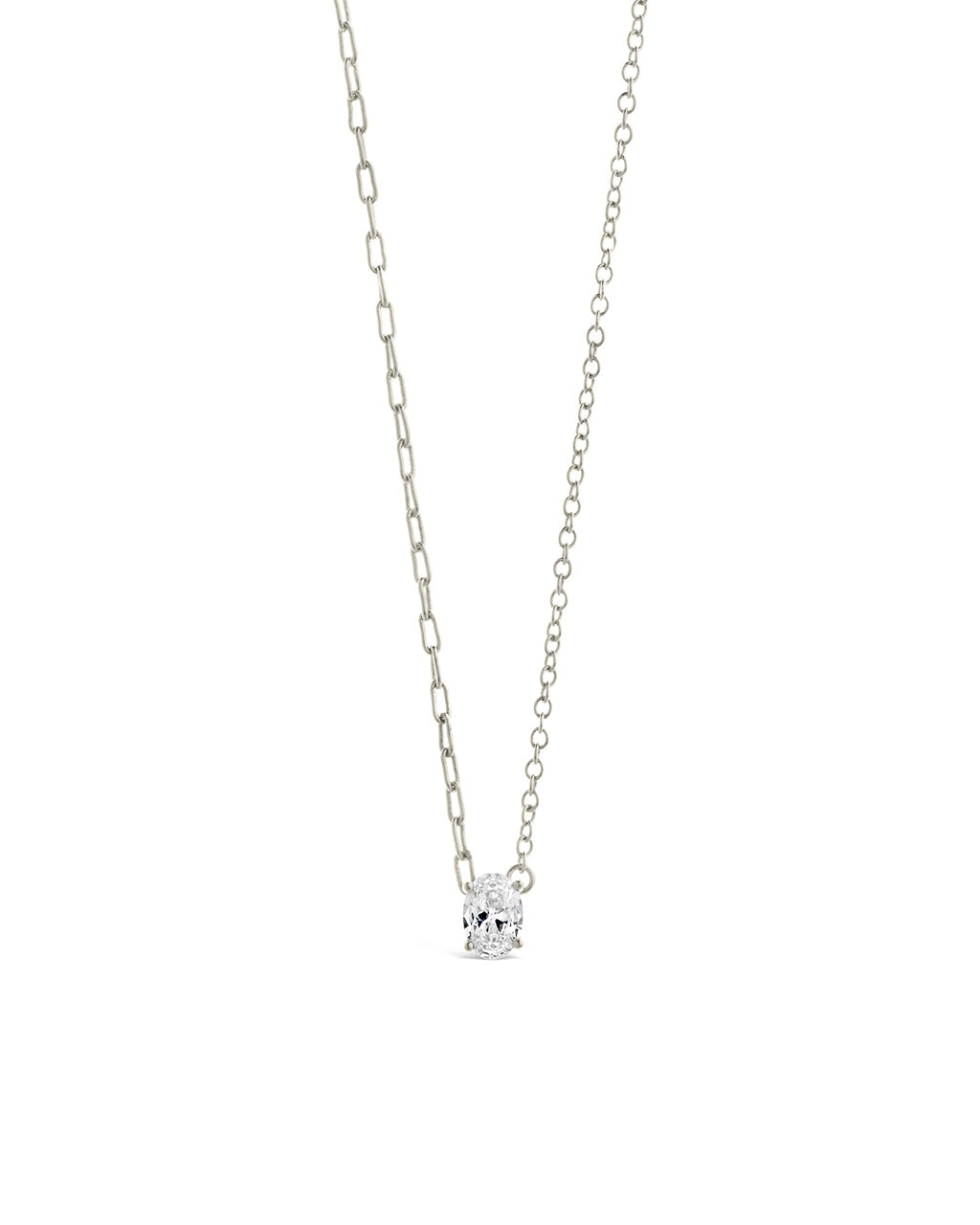 Tracy Teardrop Pendant Necklace Necklace Sterling Forever Silver