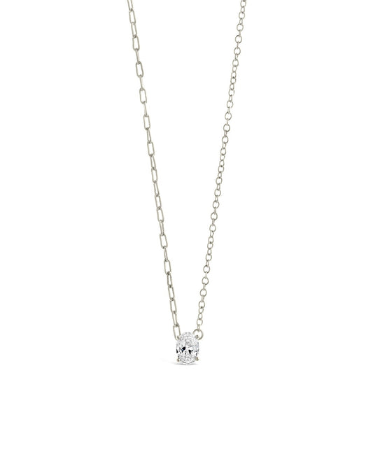 Tracy Teardrop Pendant Necklace Necklace Sterling Forever Silver