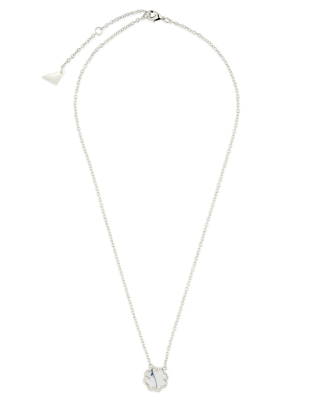 Rose Petal Pendant Necklace Necklace Sterling Forever 