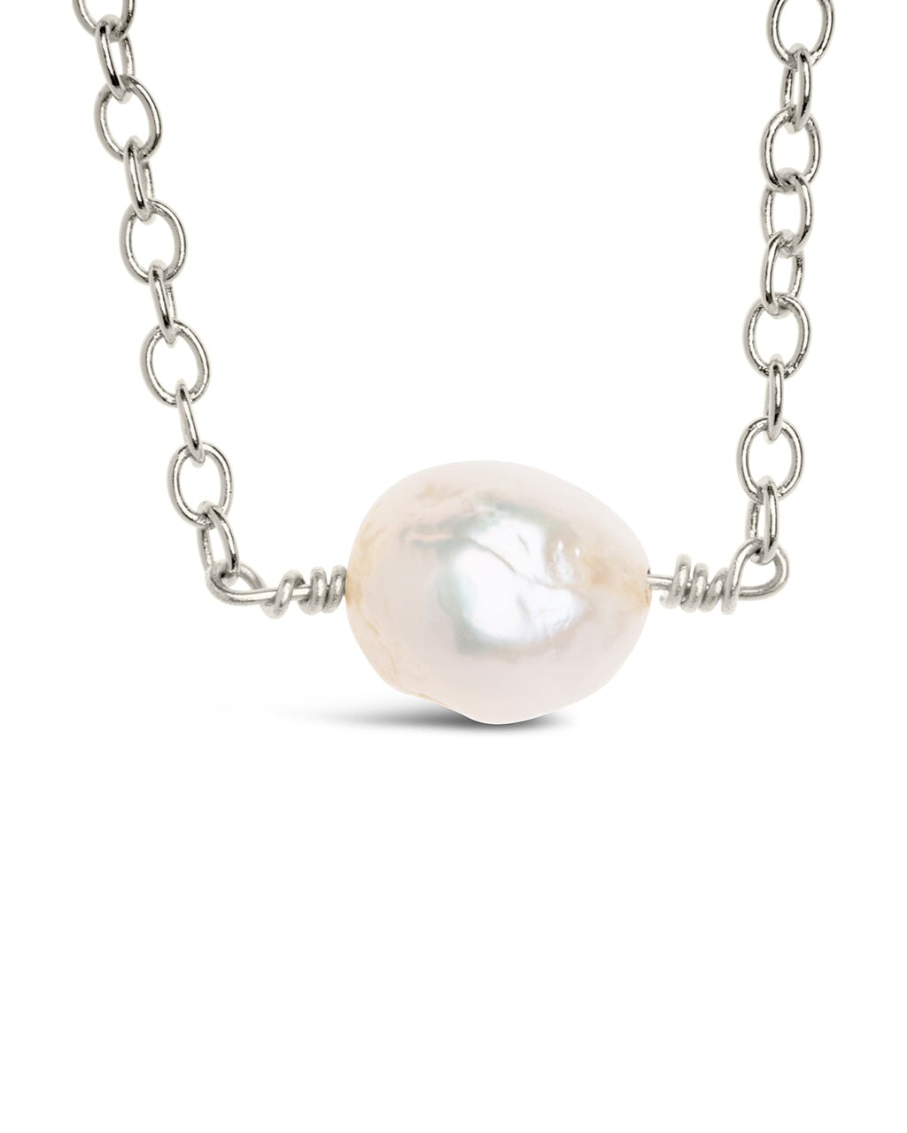Medium Pearl Pendant Necklace Necklace Sterling Forever