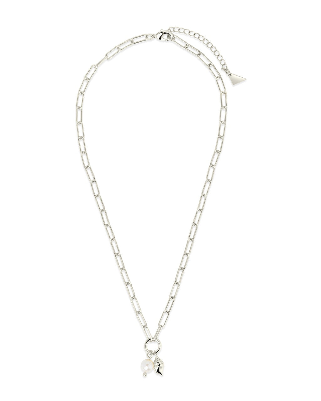 Beverly Pearl & Shell Charm Necklace Necklace Sterling Forever 