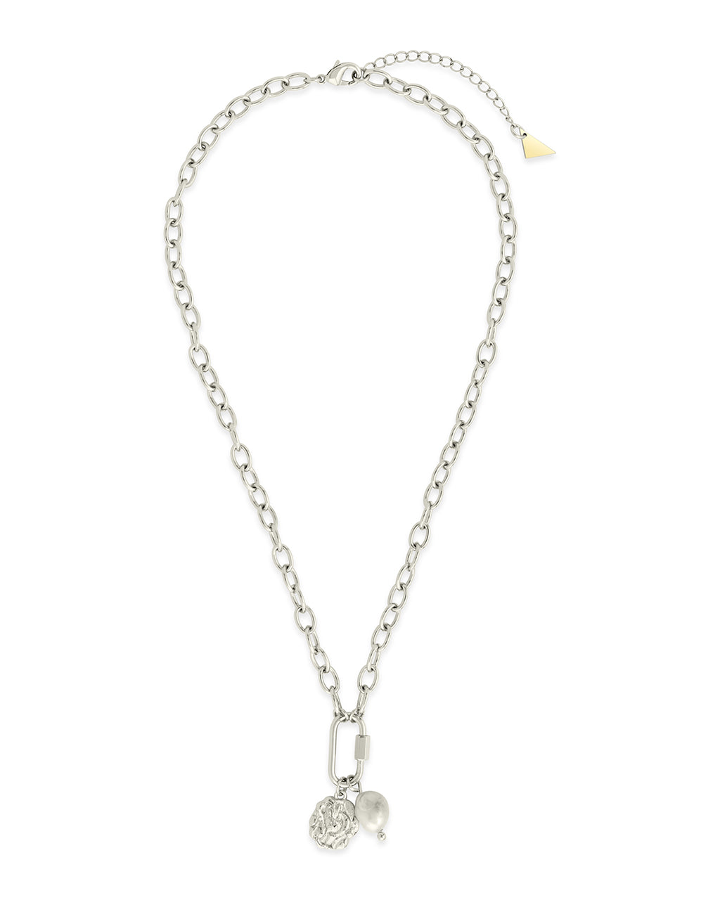 Jaxie Carabiner Charm Necklace