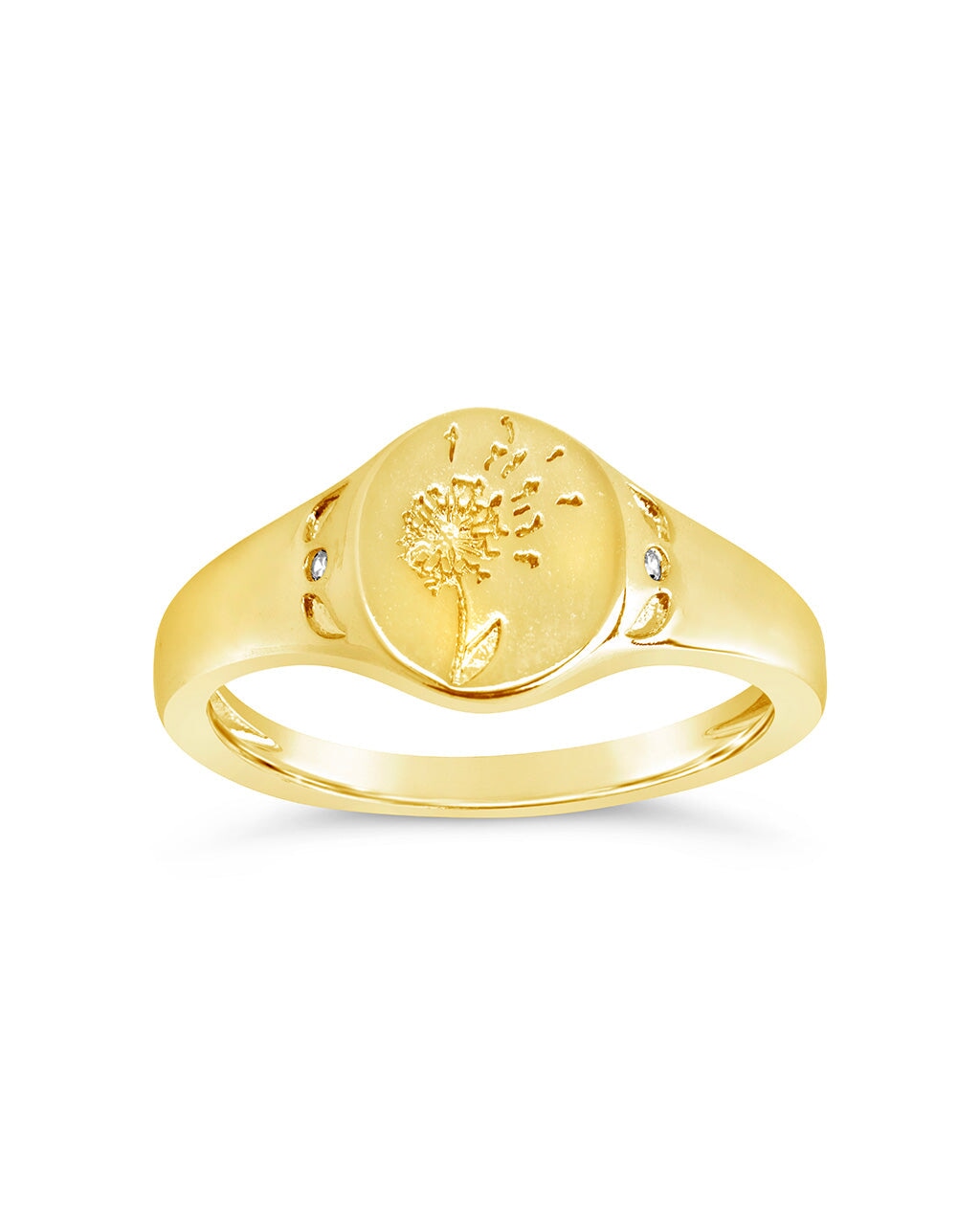 Make A Wish Signet Ring Ring Sterling Forever