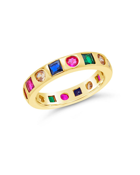Courtney Ring Ring Sterling Forever Gold 6