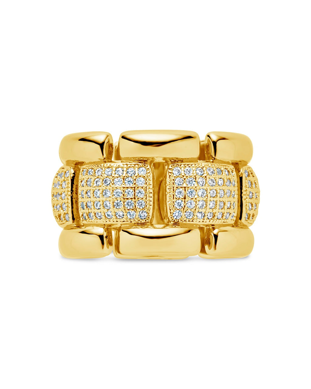 Avina Chain Ring Ring Sterling Forever