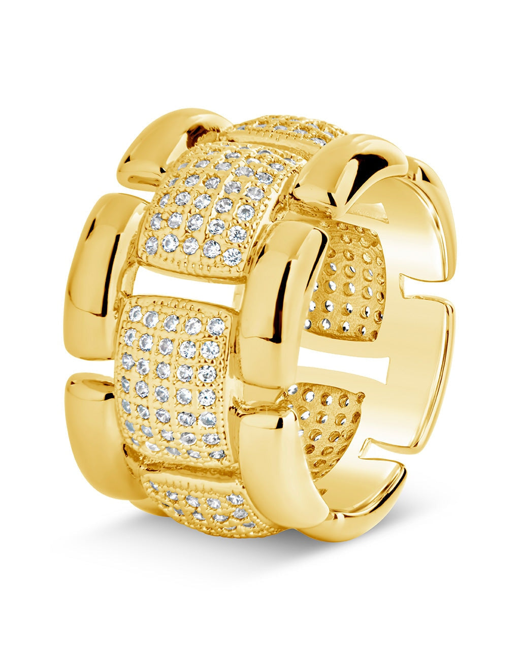 Avina Chain Ring Ring Sterling Forever