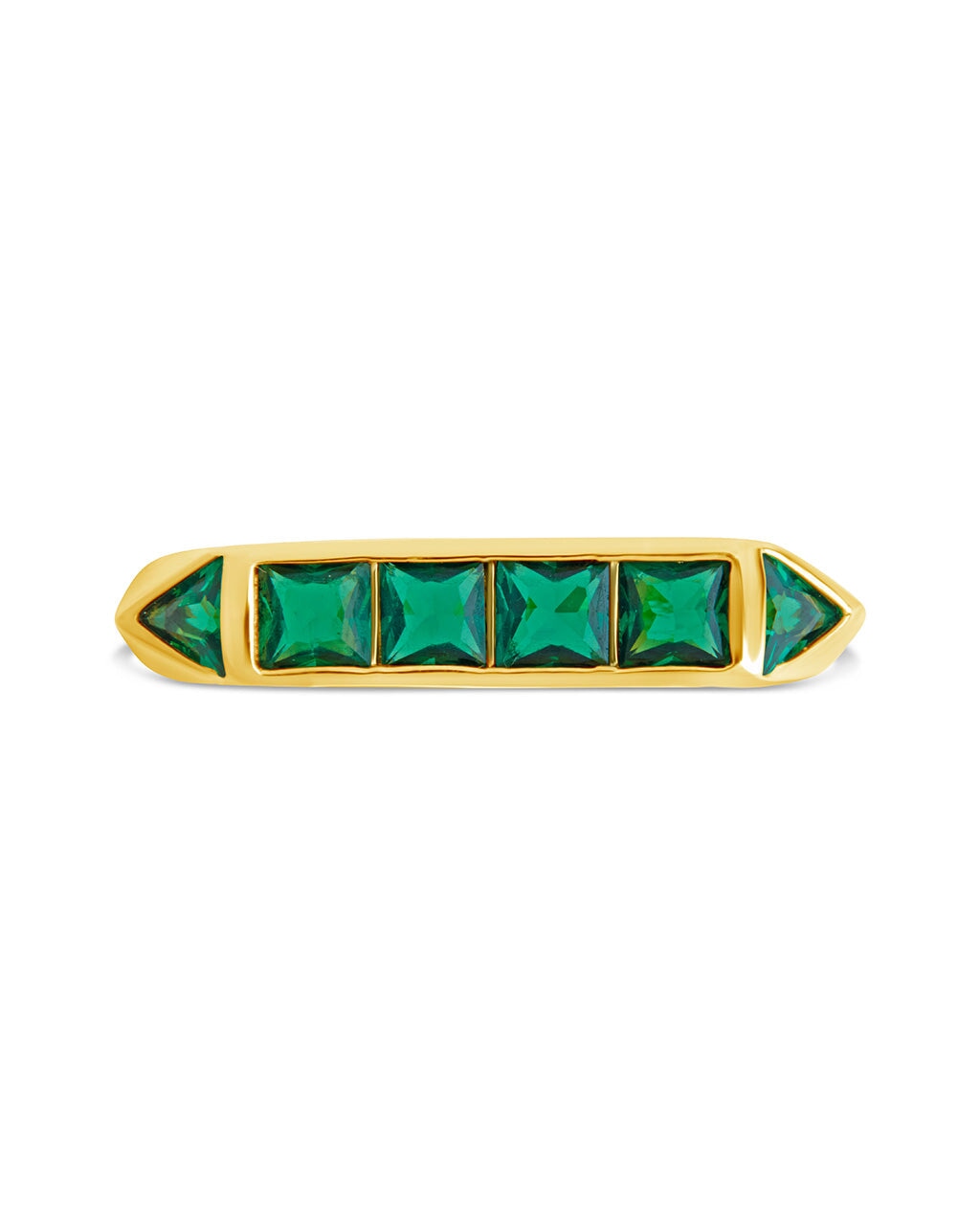 Rayna Emerald CZ Ring Ring Sterling Forever