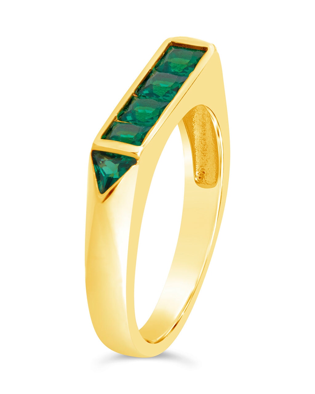 Rayna Emerald CZ Ring Ring Sterling Forever