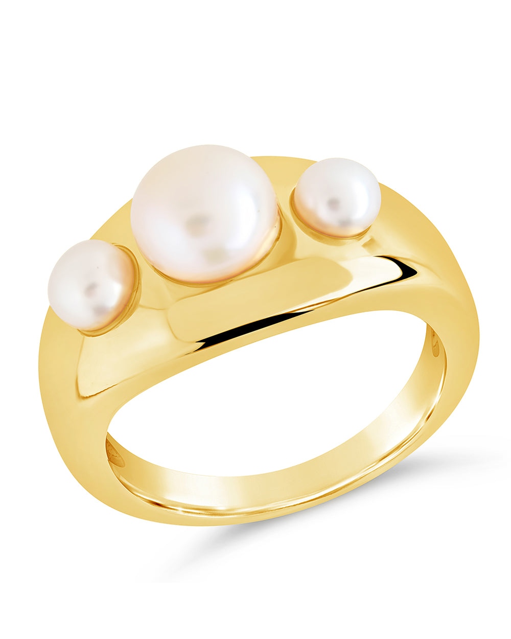 Shop Finlee Studded Pearl Statement Ring