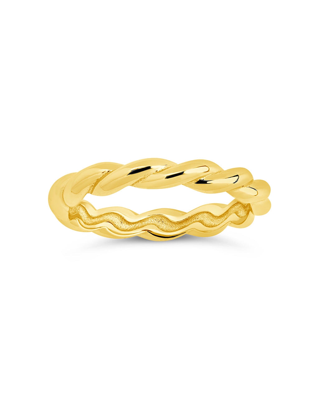 Nixie Twist Band Ring Ring Sterling Forever
