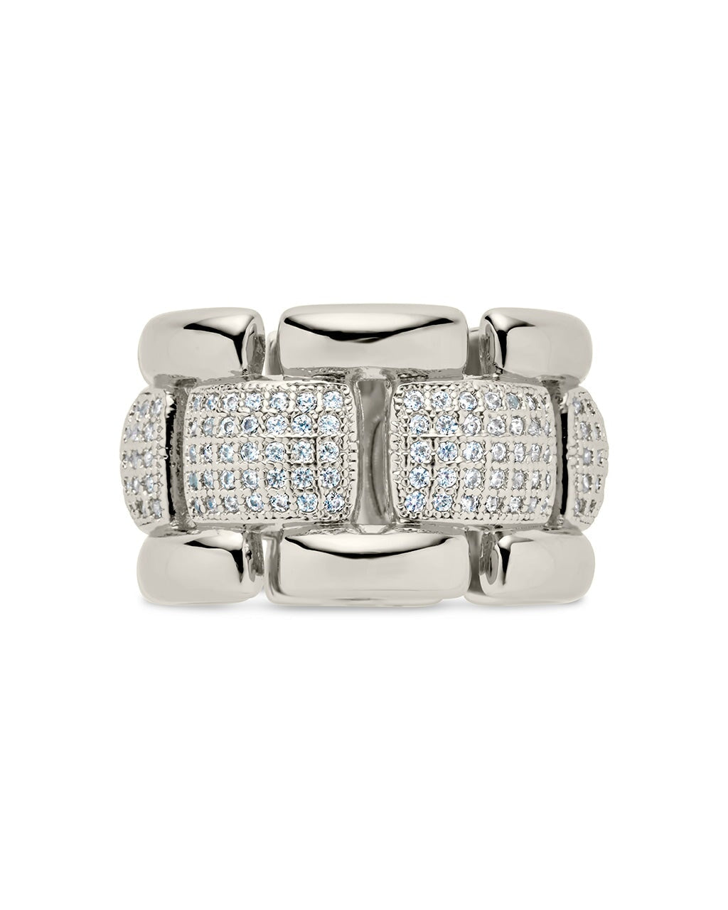 Avina Chain Ring Ring Sterling Forever