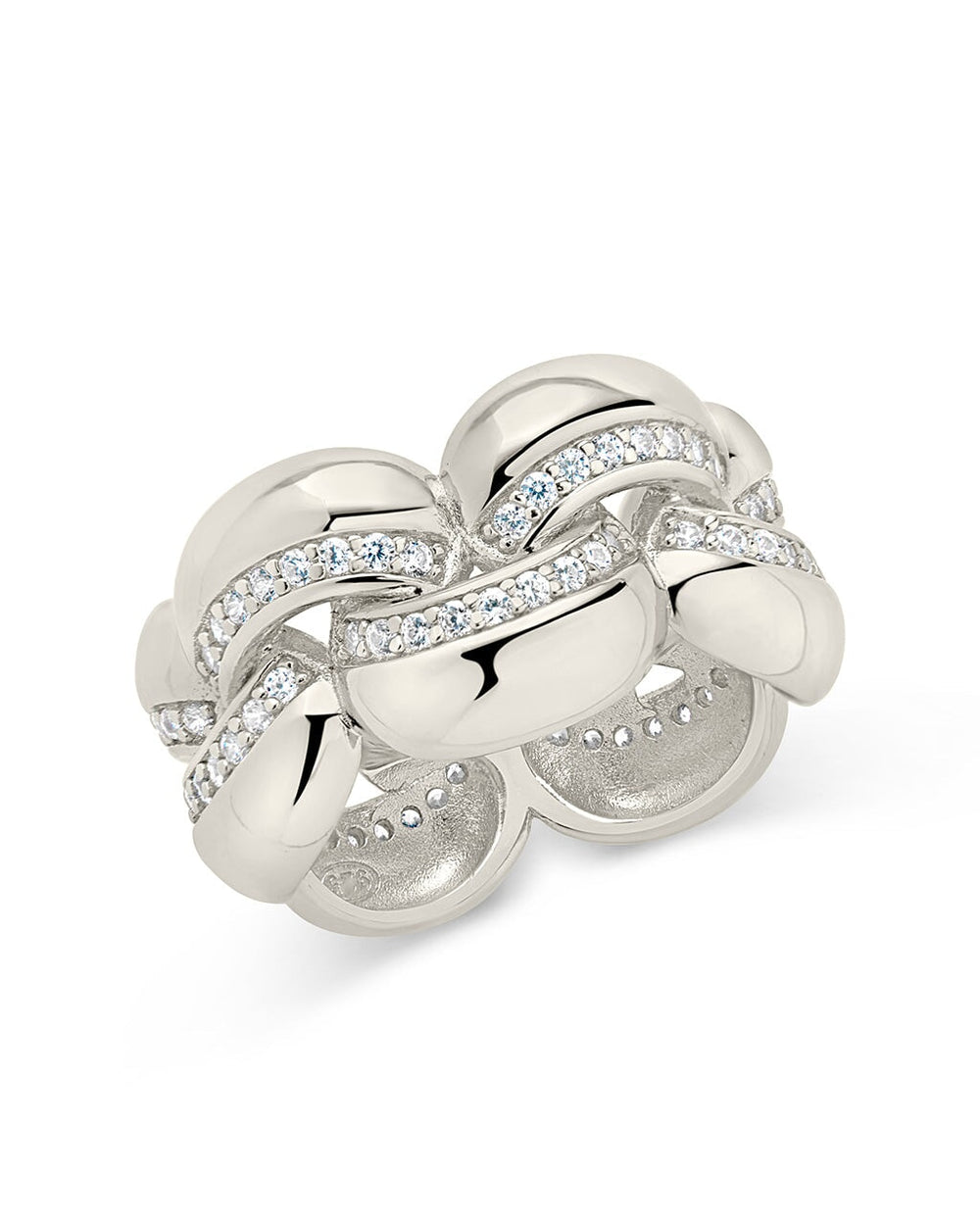 Regan Chain Ring Ring Sterling Forever Silver 6 