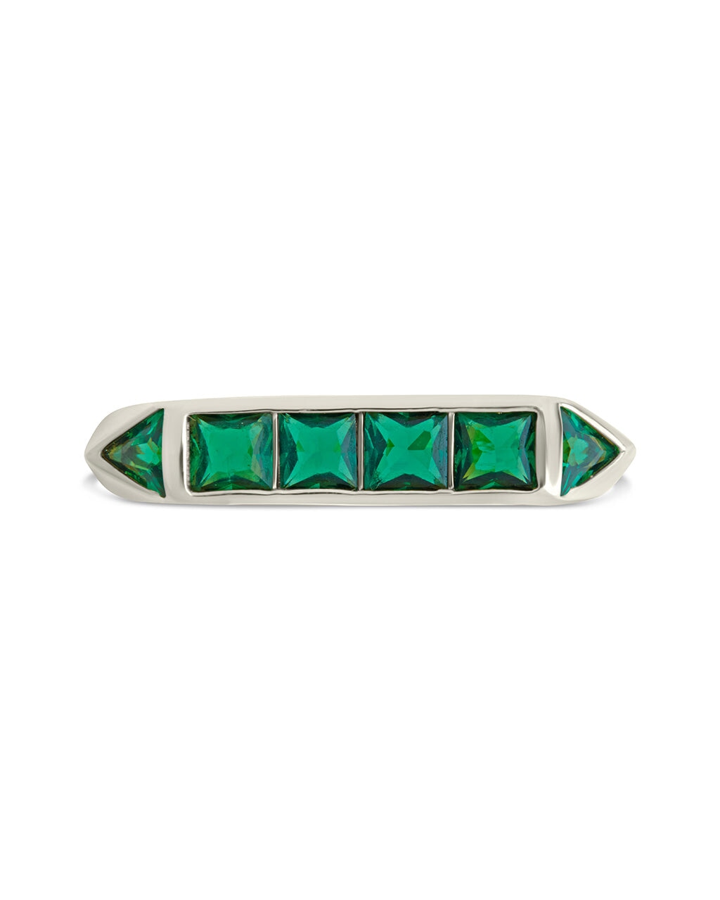 Rayna Emerald CZ Ring Ring Sterling Forever
