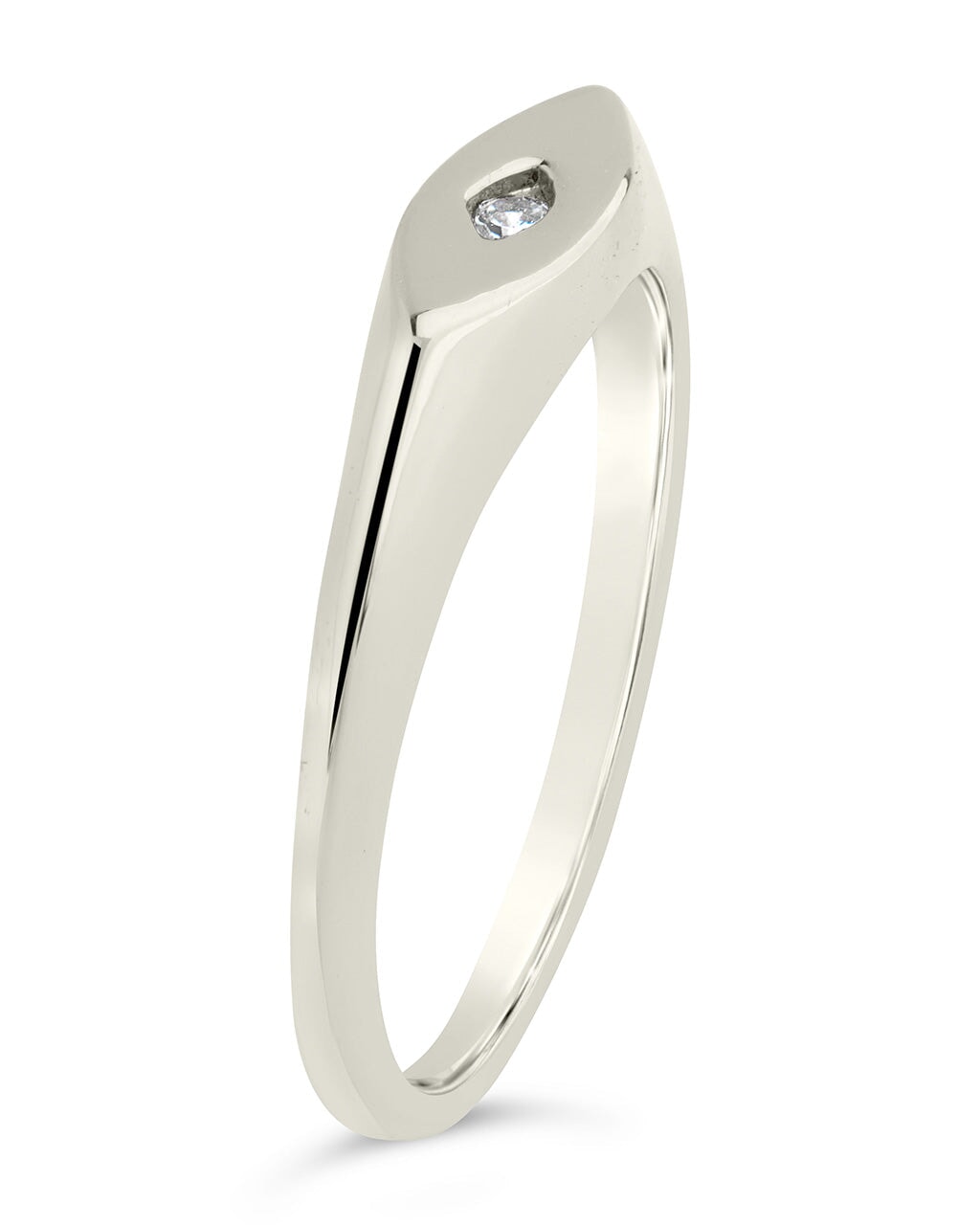 Junia Thin Signet Ring Ring Sterling Forever