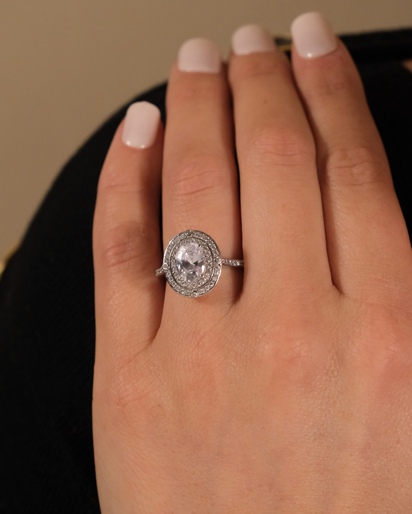 Sterling Silver Cohen CZ Ring