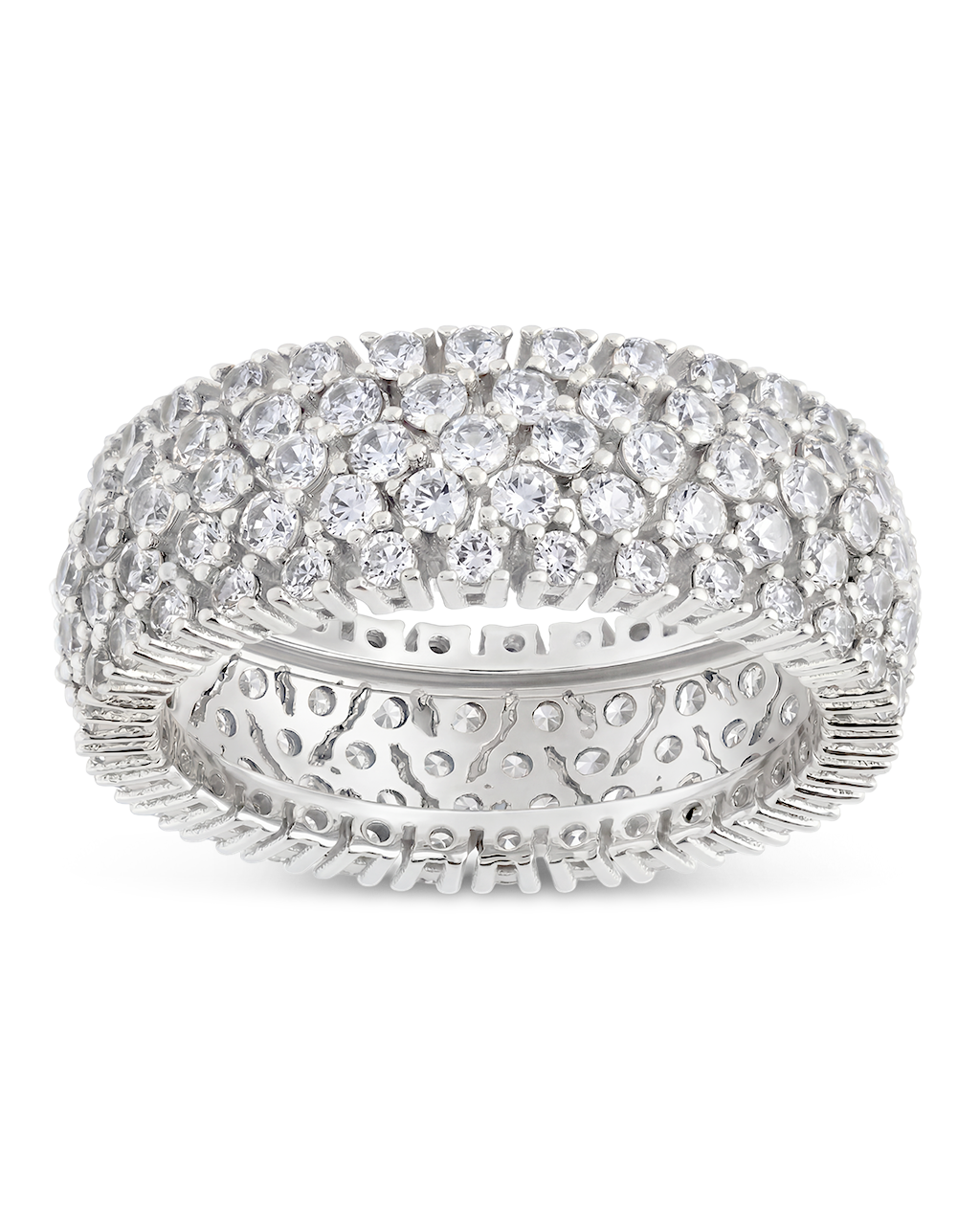 sterling silver dress rings Adjustable Women Princess Sterling Silver Diamond Cut Red Dress Engagement  Rings