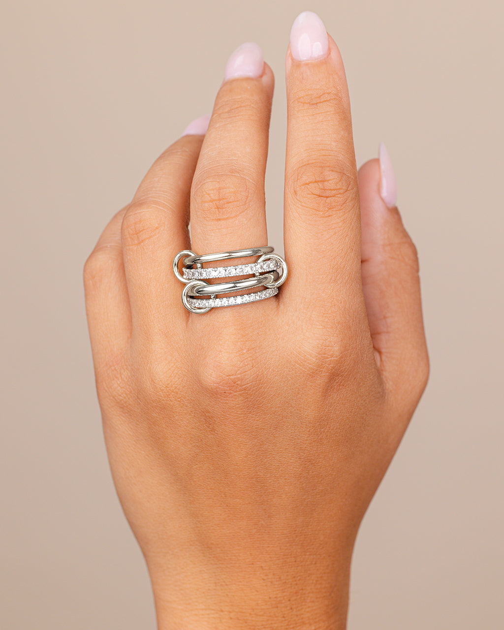 Klara CZ Stacking Ring Set