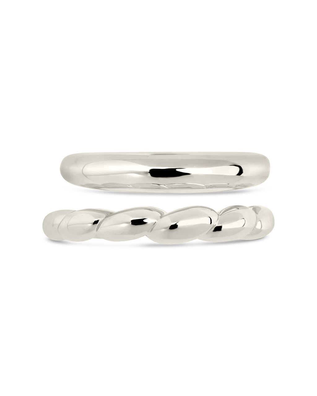Kehlani Band Ring Set of 2 Ring Sterling Forever