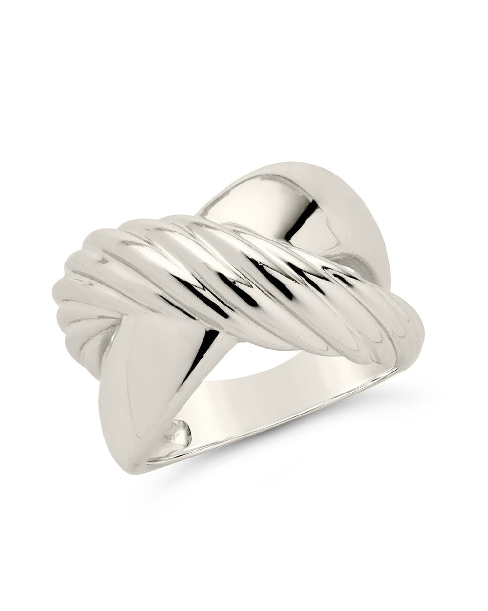 Myra Cross Ring Ring Sterling Forever Silver 6