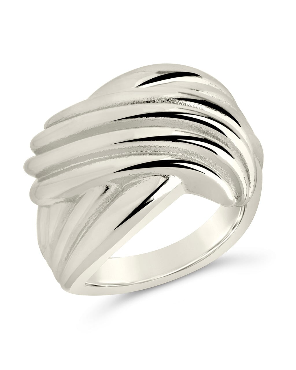 Plié Ring Ring Sterling Forever Silver 6 