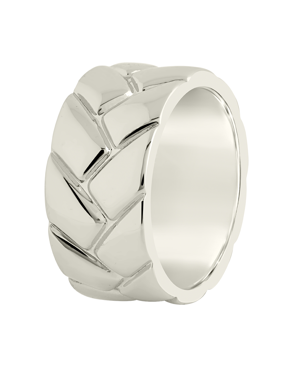 Cameron Textured Band Ring