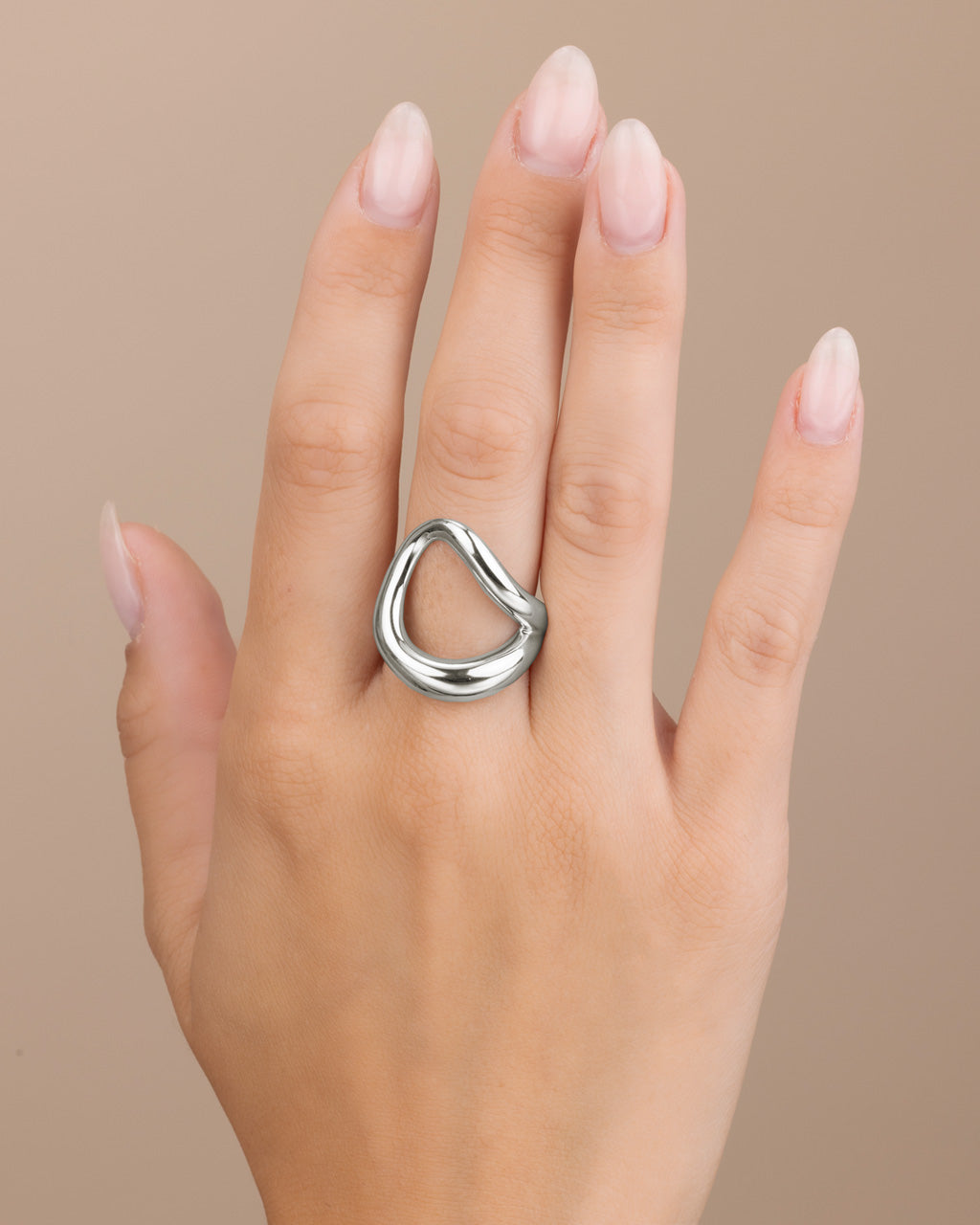 Sterling Silver Open Ring