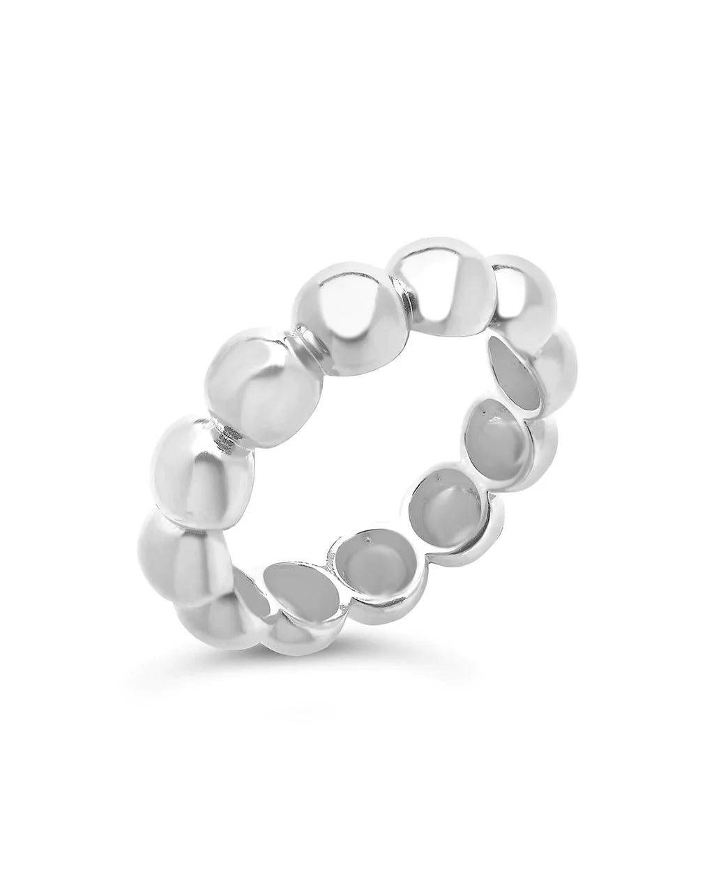 Sterling Silver Chunky Bubble Ring Ring Sterling Forever 