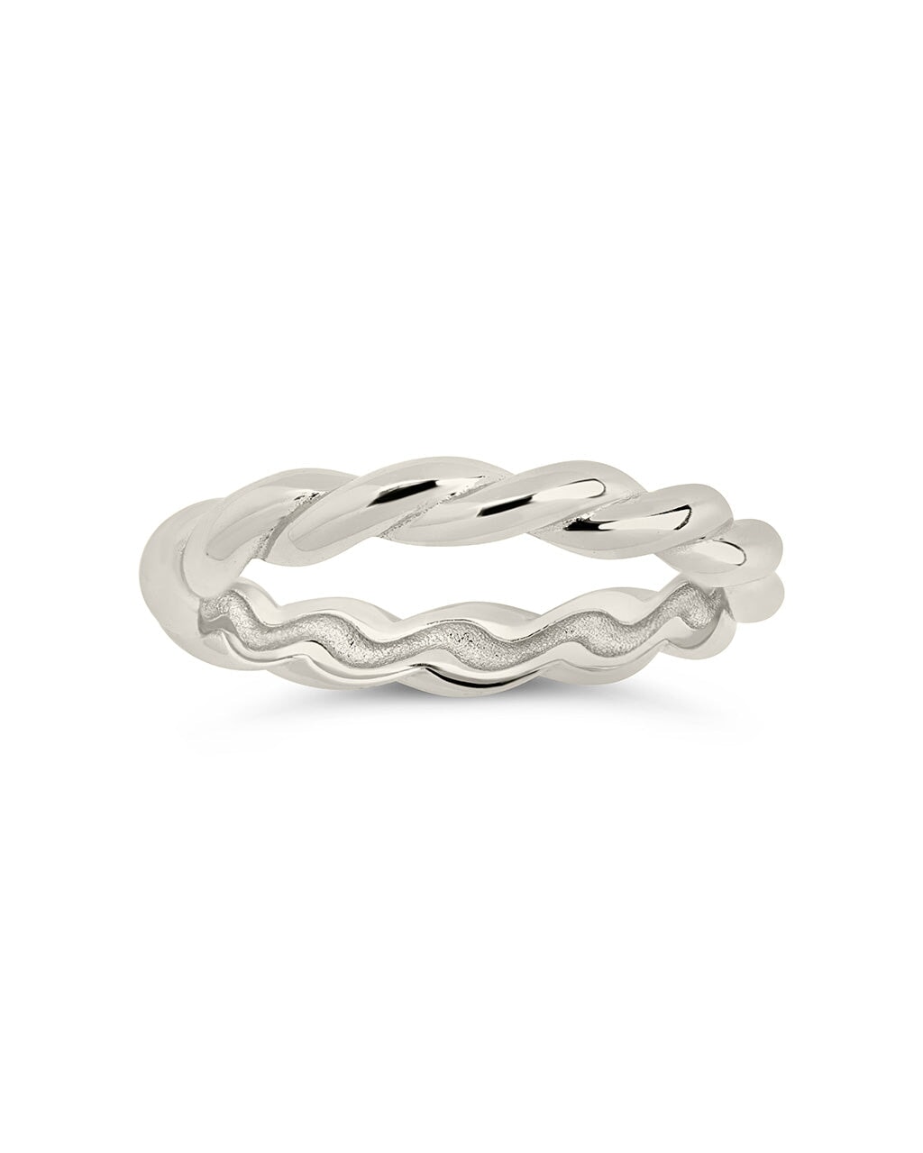 Nixie Twist Band Ring Ring Sterling Forever