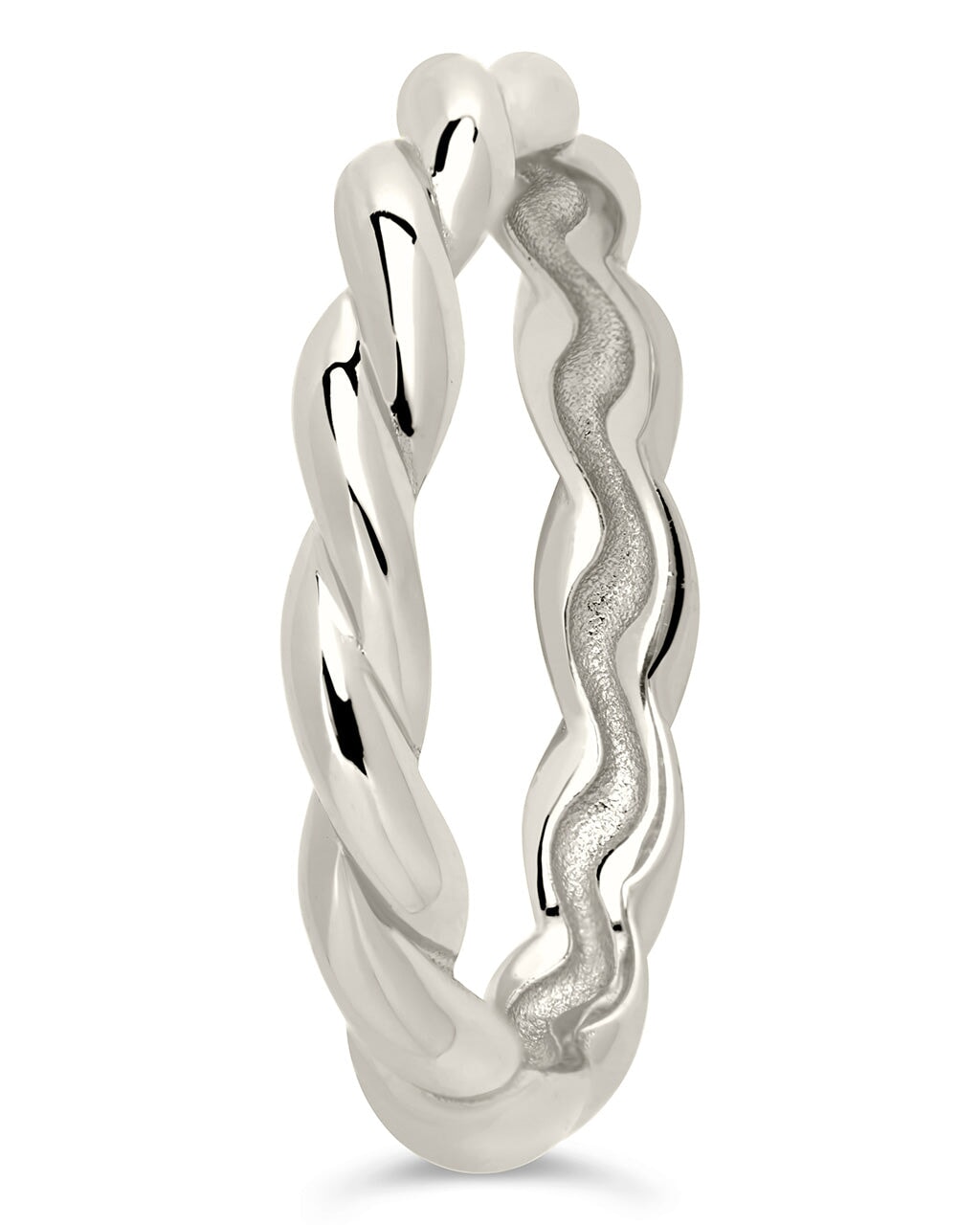 Nixie Twist Band Ring Ring Sterling Forever