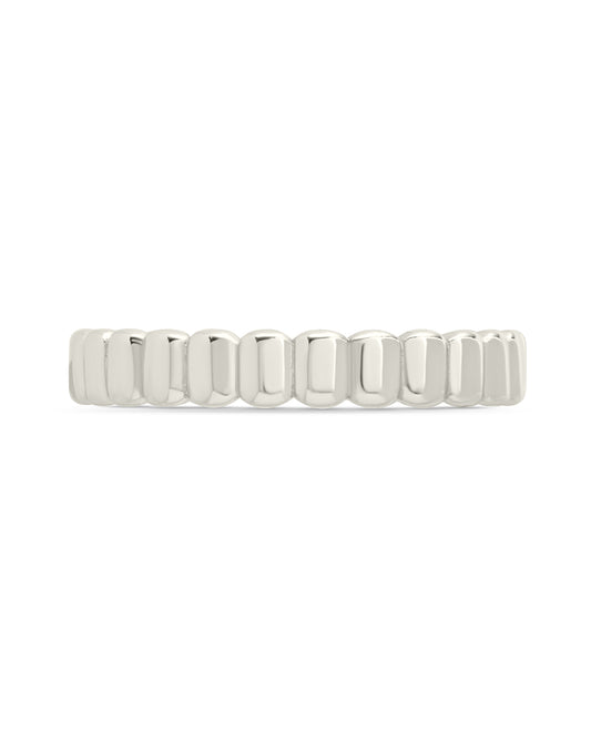 Sterling Silver Stacey Textured Band Ring