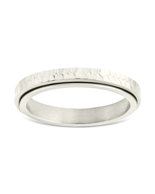 Textured Spinner Ring