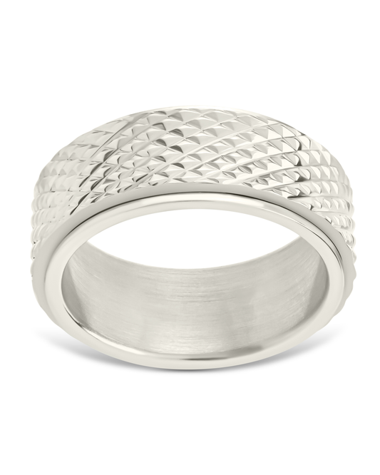 Textured Spinner Ring