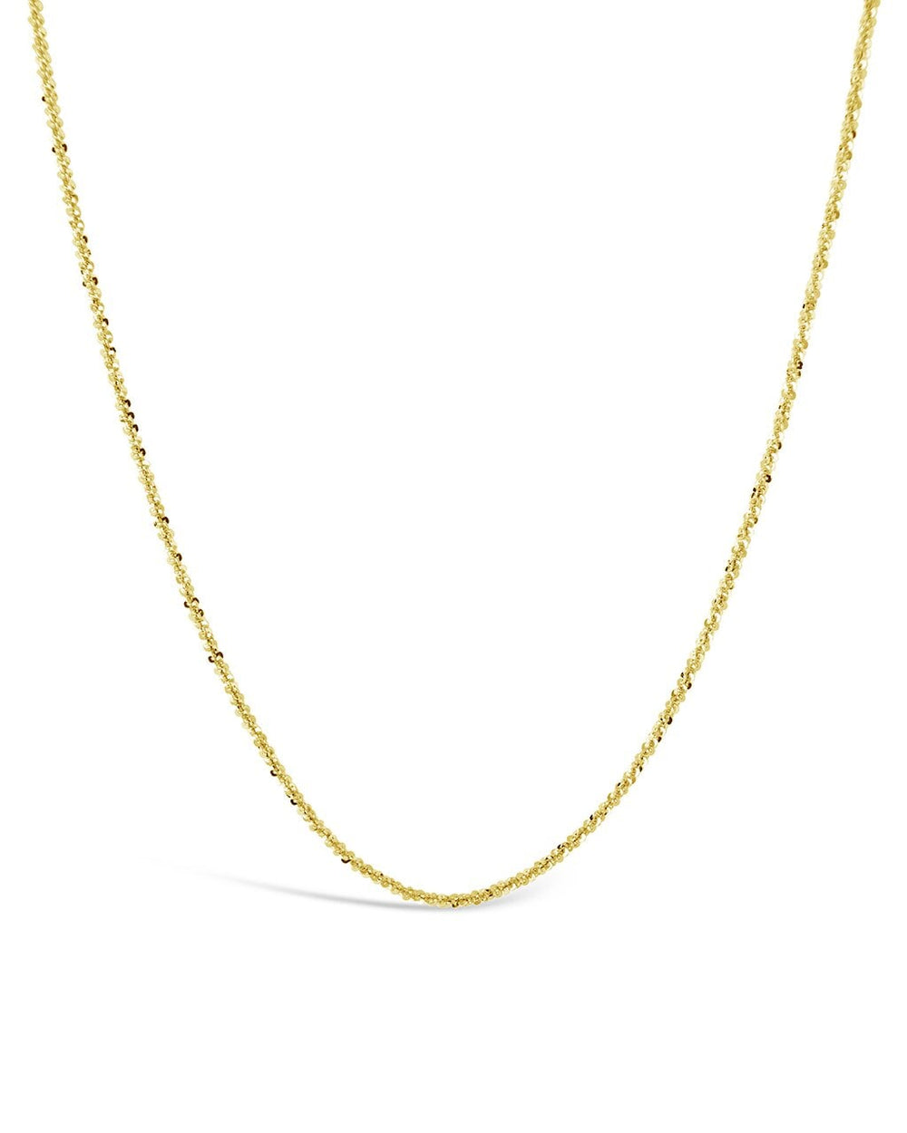 Men's Sterling Silver Rolo Chain Necklace Accessories Sterling Forever Gold 16"