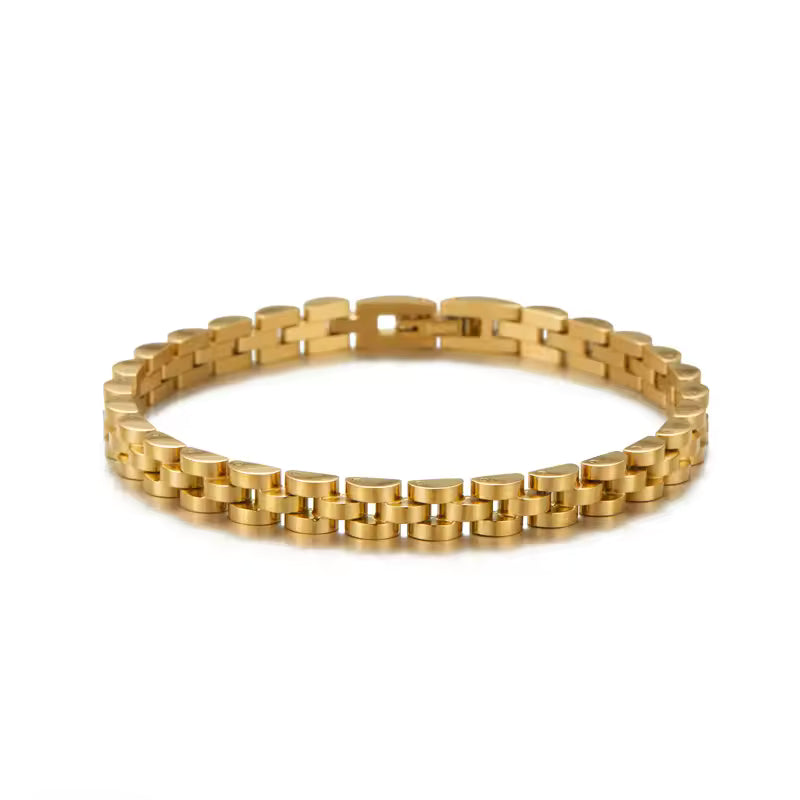 Dainty Thin Watch Chain Bracelet