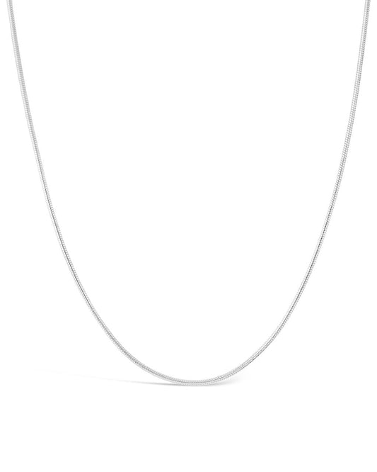 Men's Sterling Silver Snake Chain Necklace Accessories Sterling Forever Silver 16"