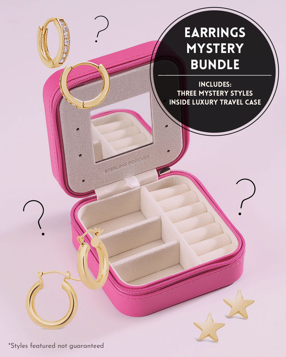Earring Mystery Bundle & Jewelry Case