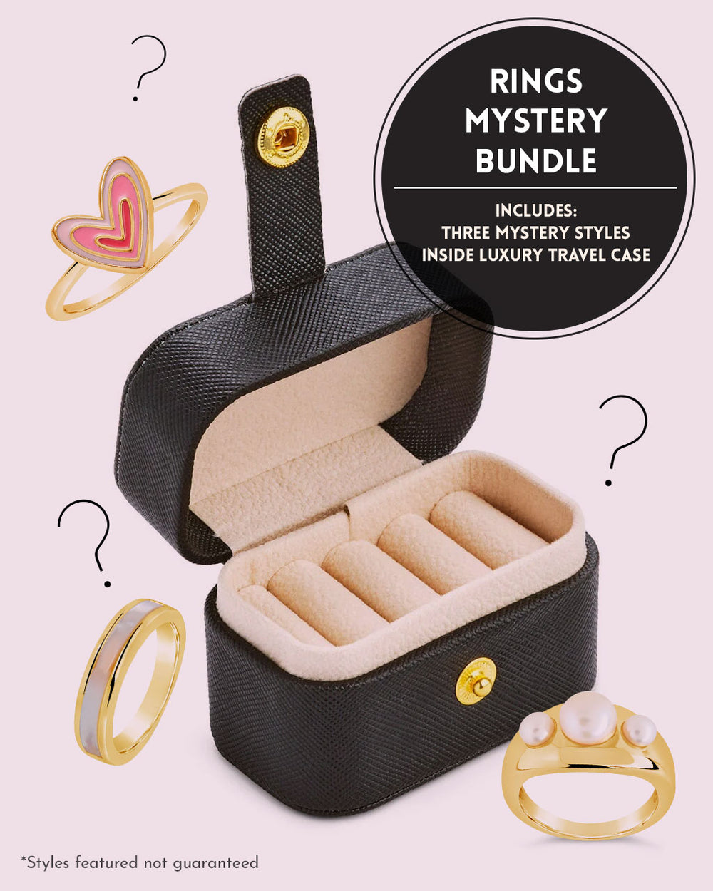 Ring Mystery Bundle & Ring Jewelry Case