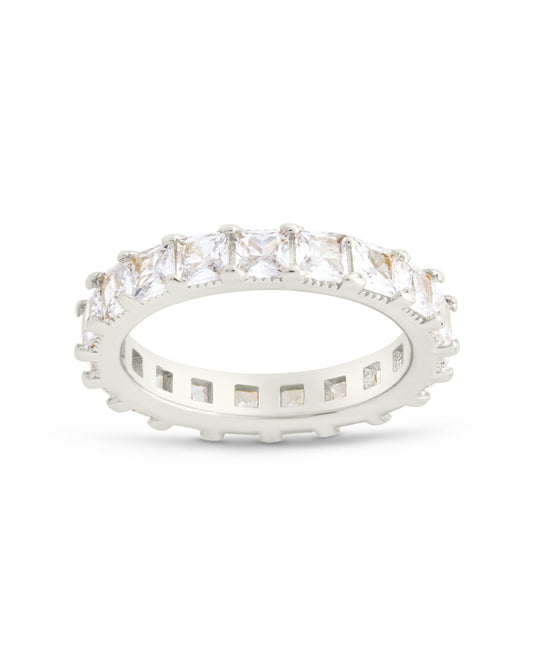 Kylie CZ Eternity Band Ring
