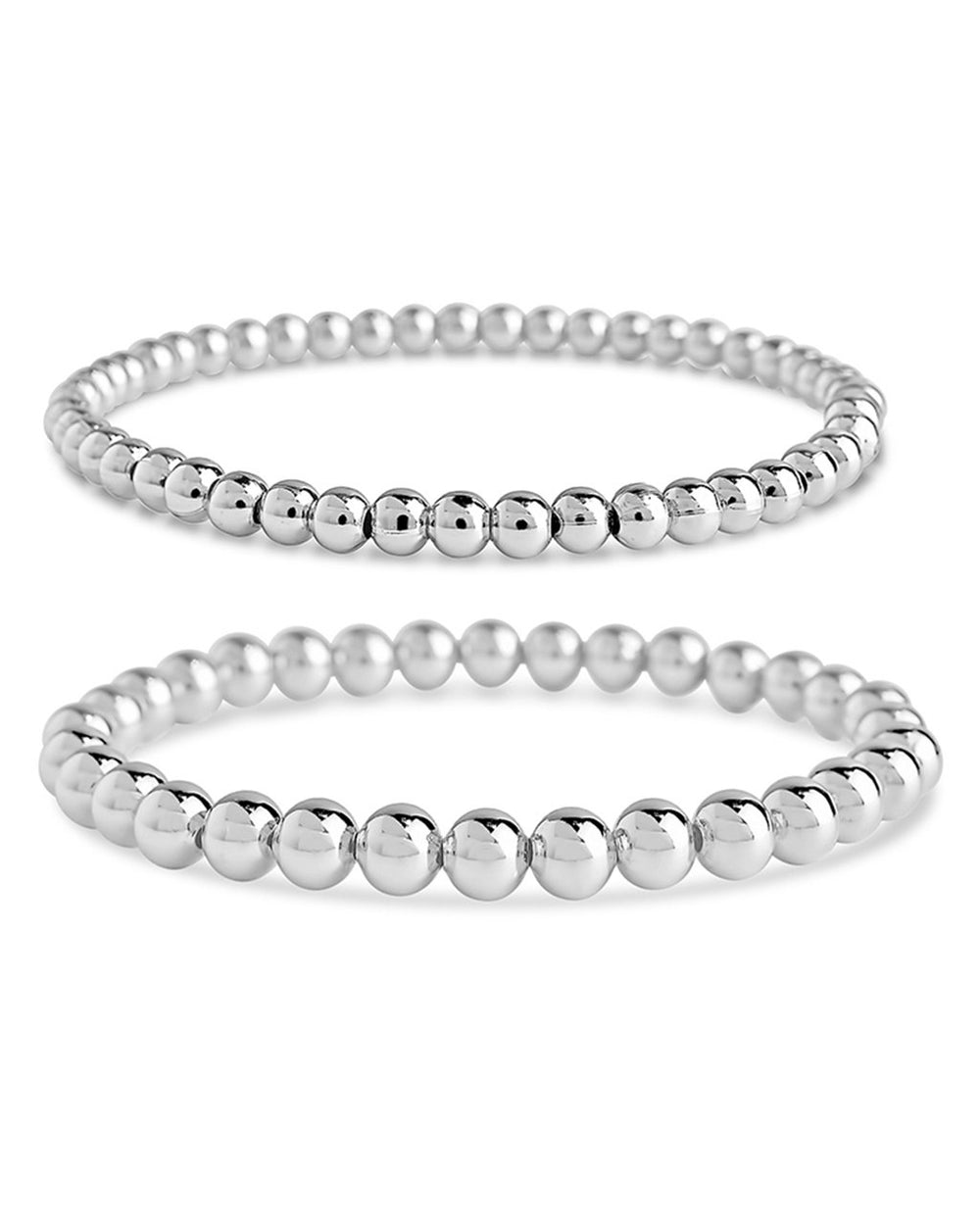 Beaded Stretch Bracelet Sets - Sterling Forever