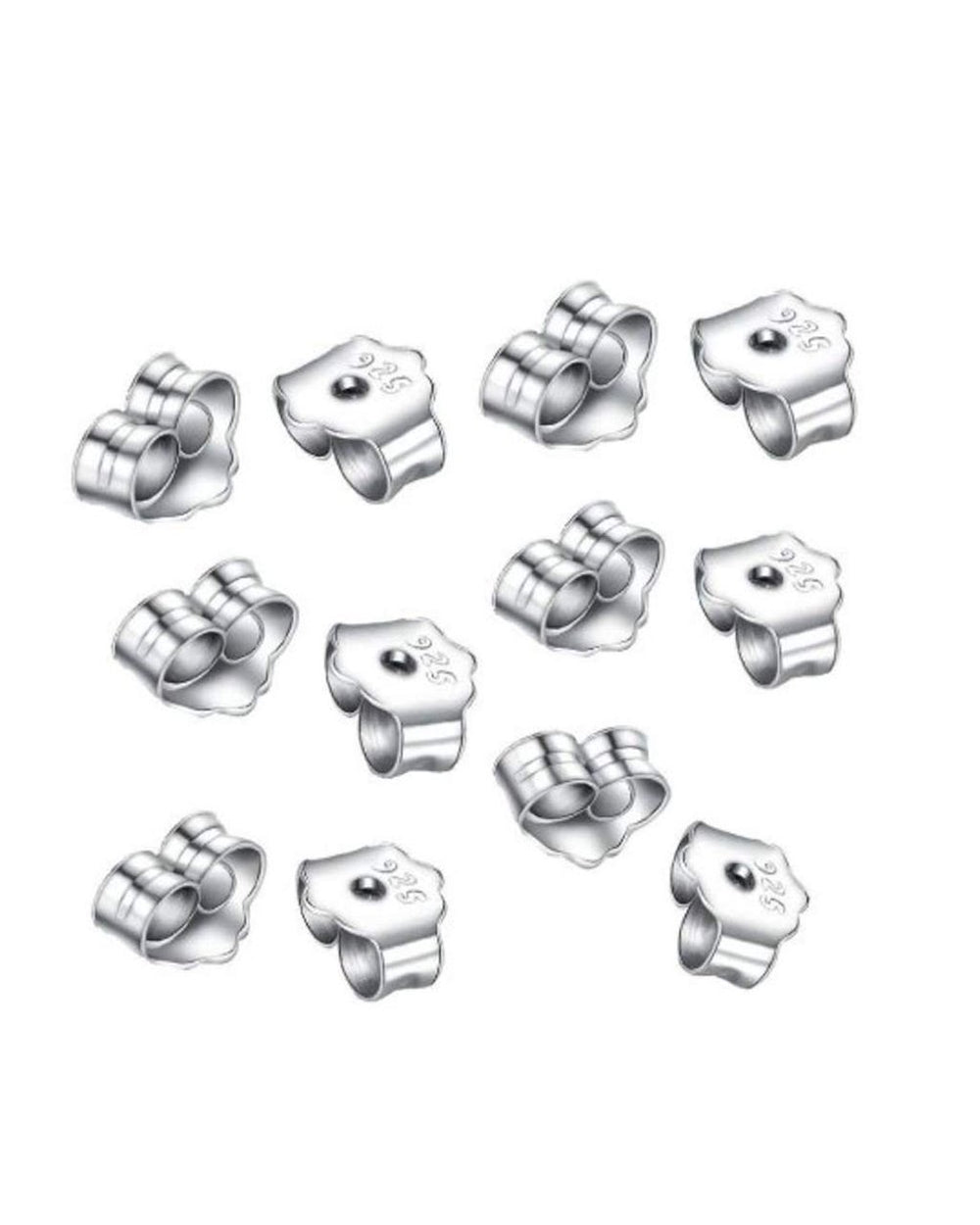 Sterling Silver Earring Backing (6 Pair) - Sterling Forever