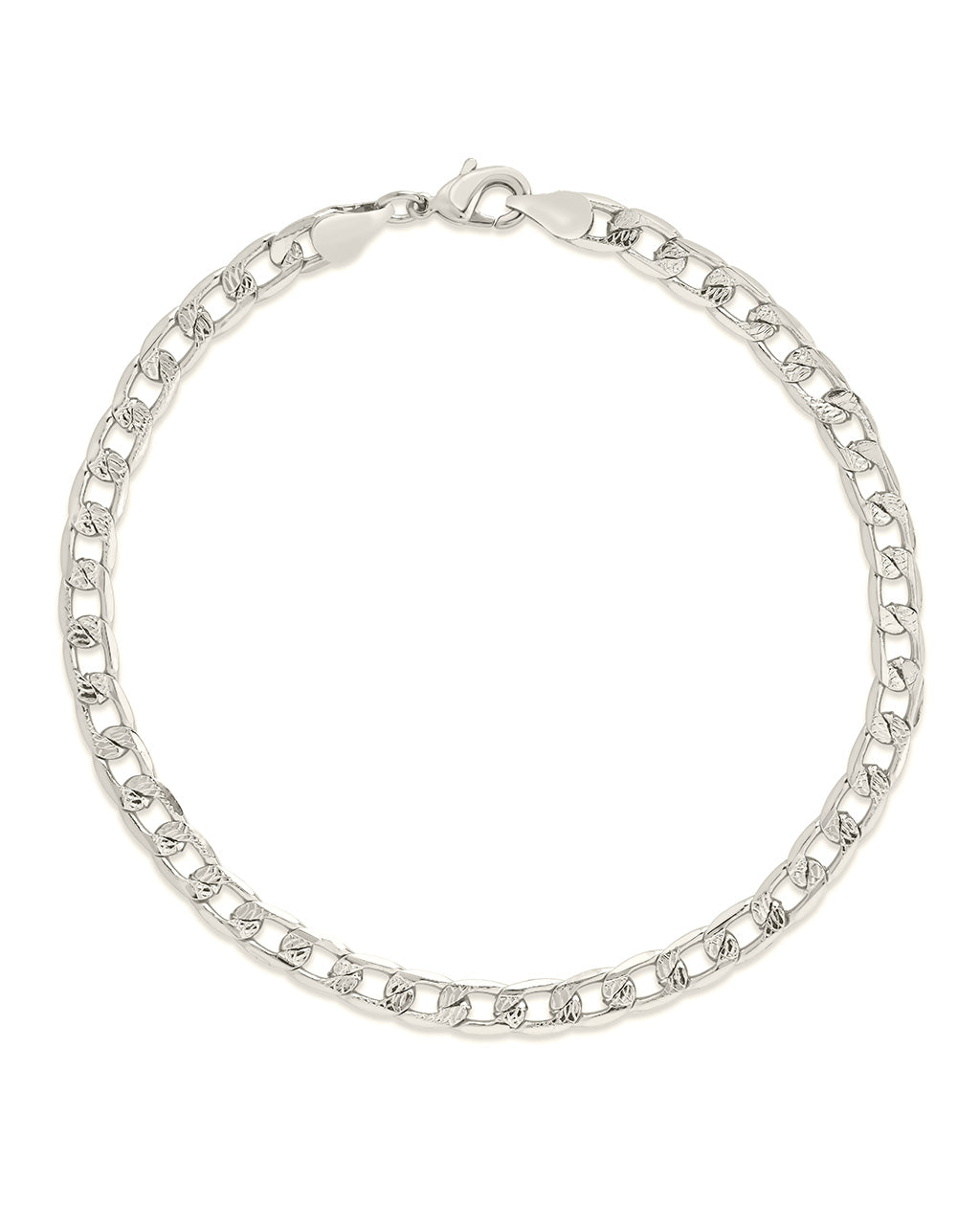 Exie Chain Anklet Anklet Sterling Forever Silver 