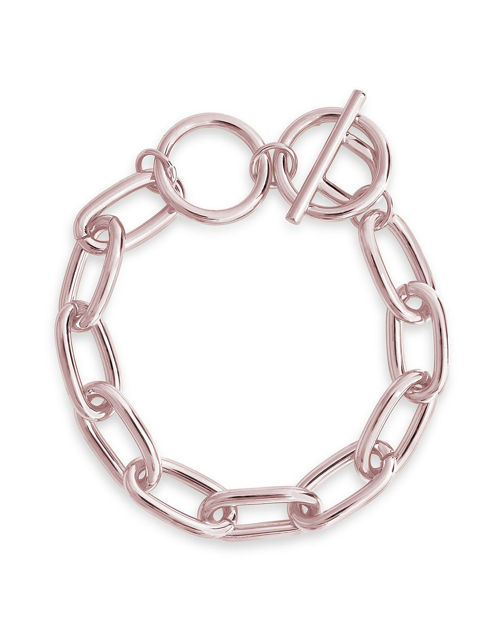 Linked Toggle Bracelet - Sterling Forever