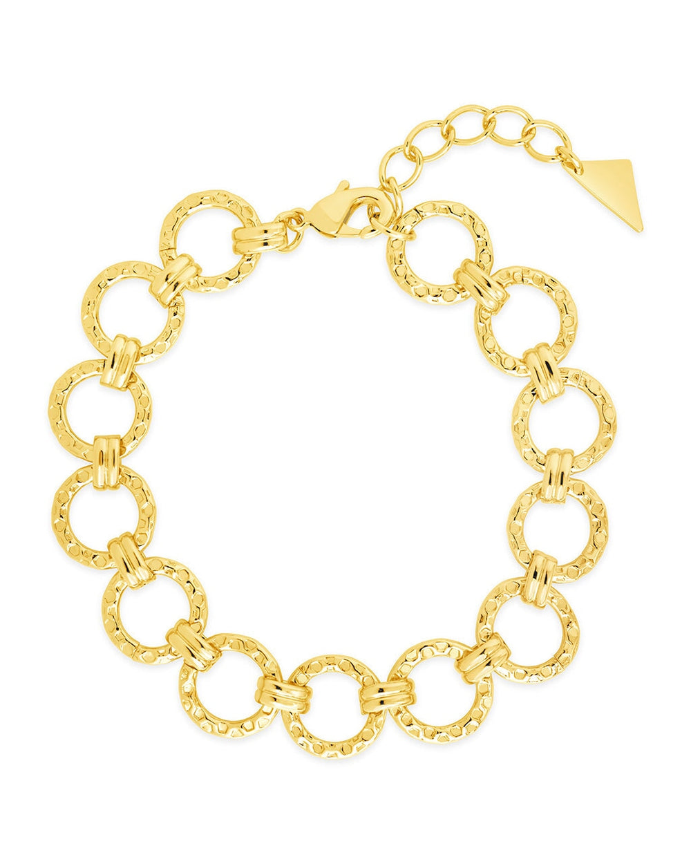Molten Chain Bracelet Bracelet Sterling Forever Gold
