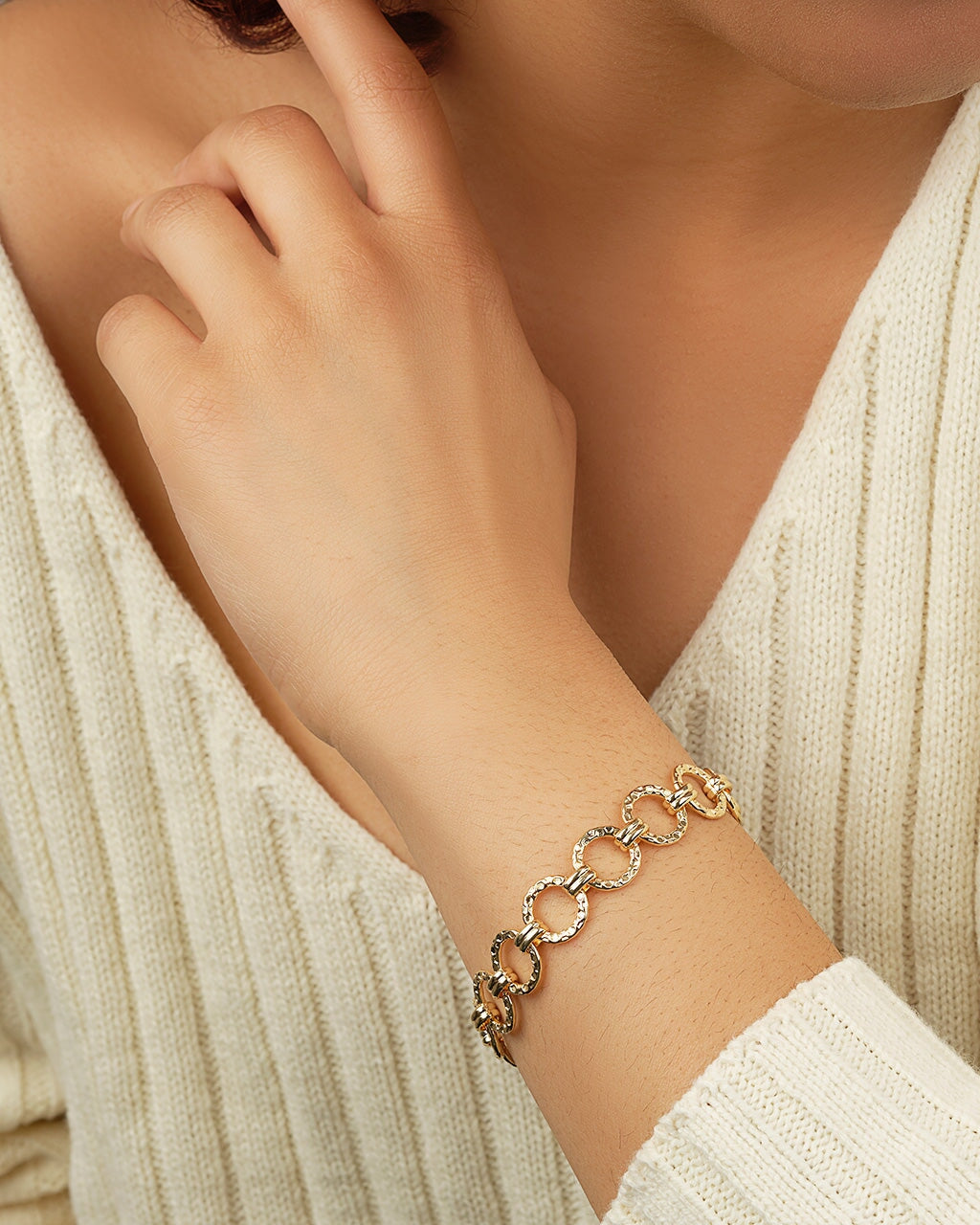 Molten Chain Bracelet Bracelet Sterling Forever