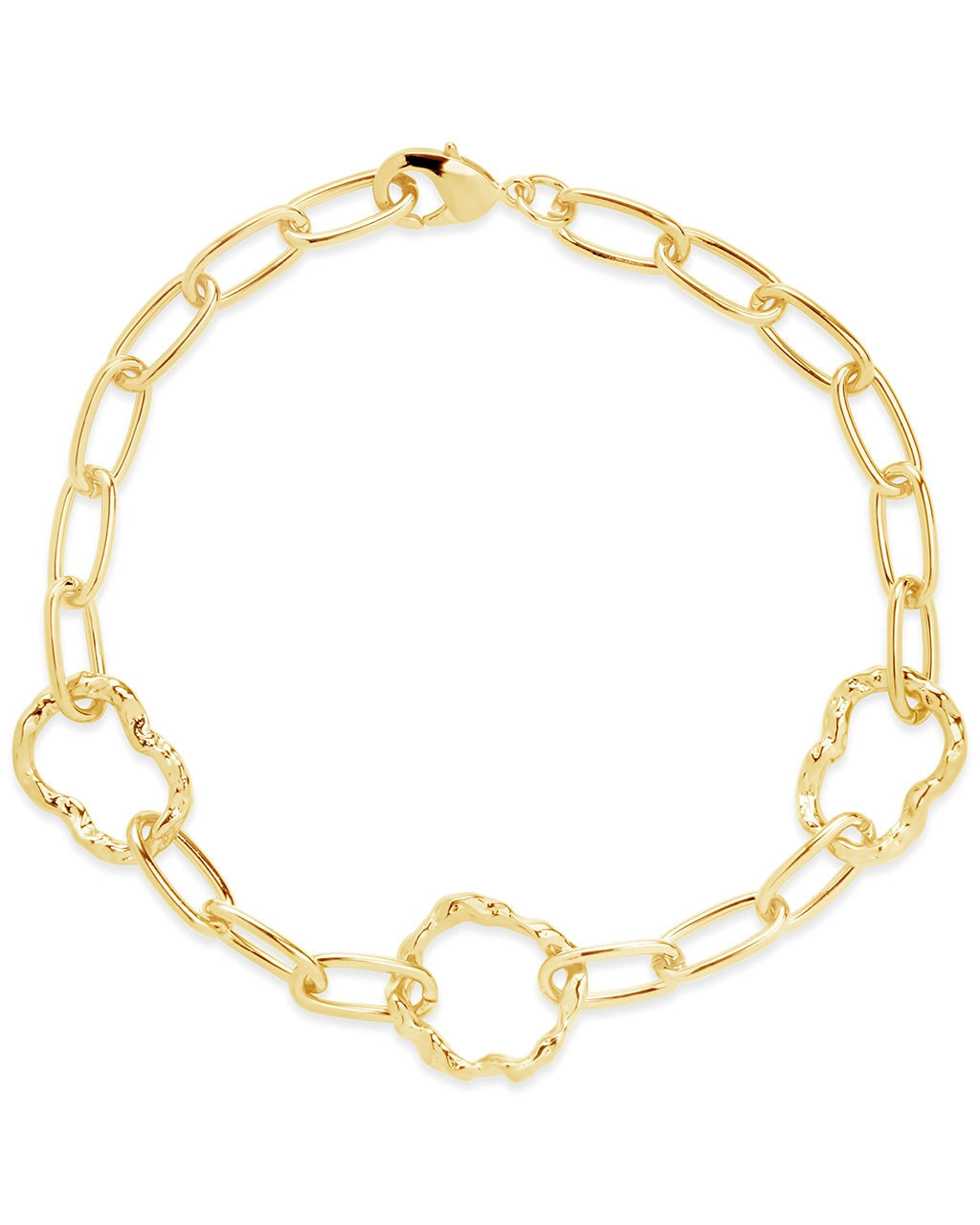 Ira Chain Bracelet Bracelet Sterling Forever Gold 