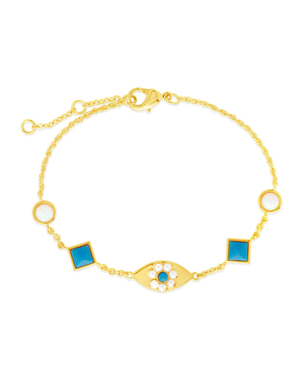 Varuna Evil Eye Bracelet Bracelet Sterling Forever Gold 
