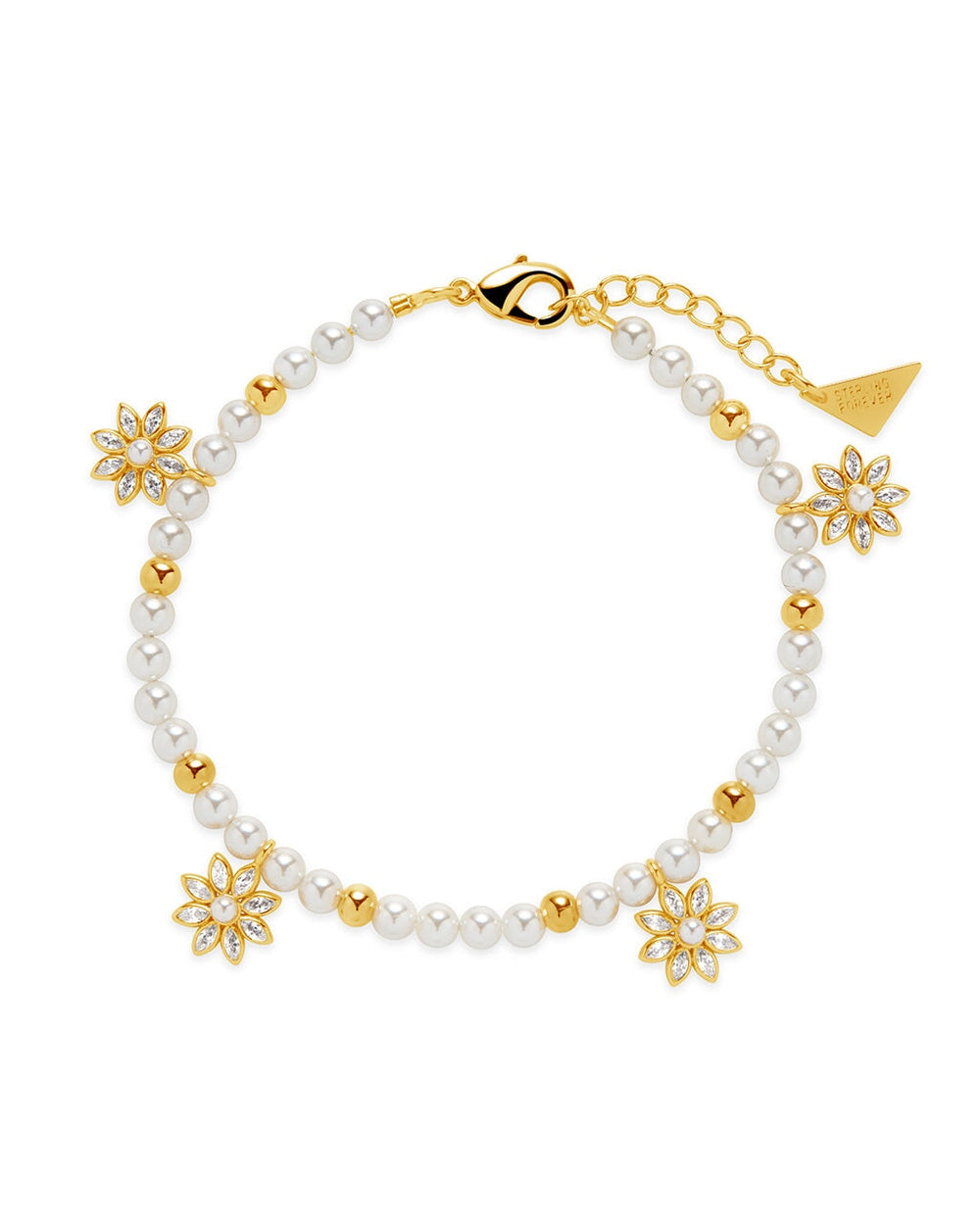 Esti Pearl Bracelet Bracelet Sterling Forever Gold 
