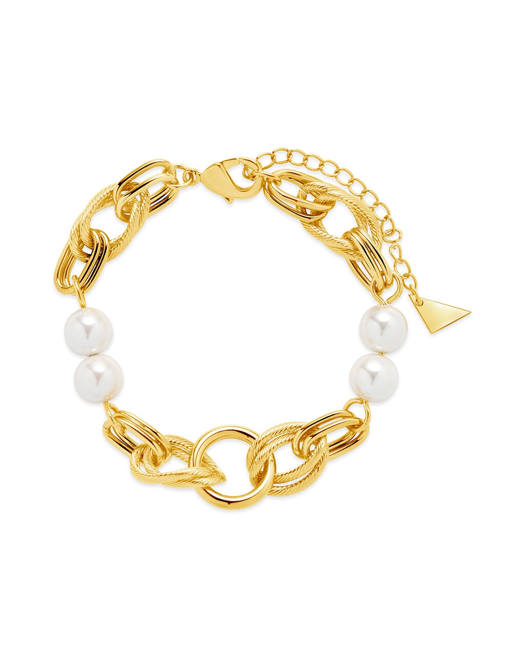 Ivanna Pearl Bracelet Bracelet Sterling Forever Gold 