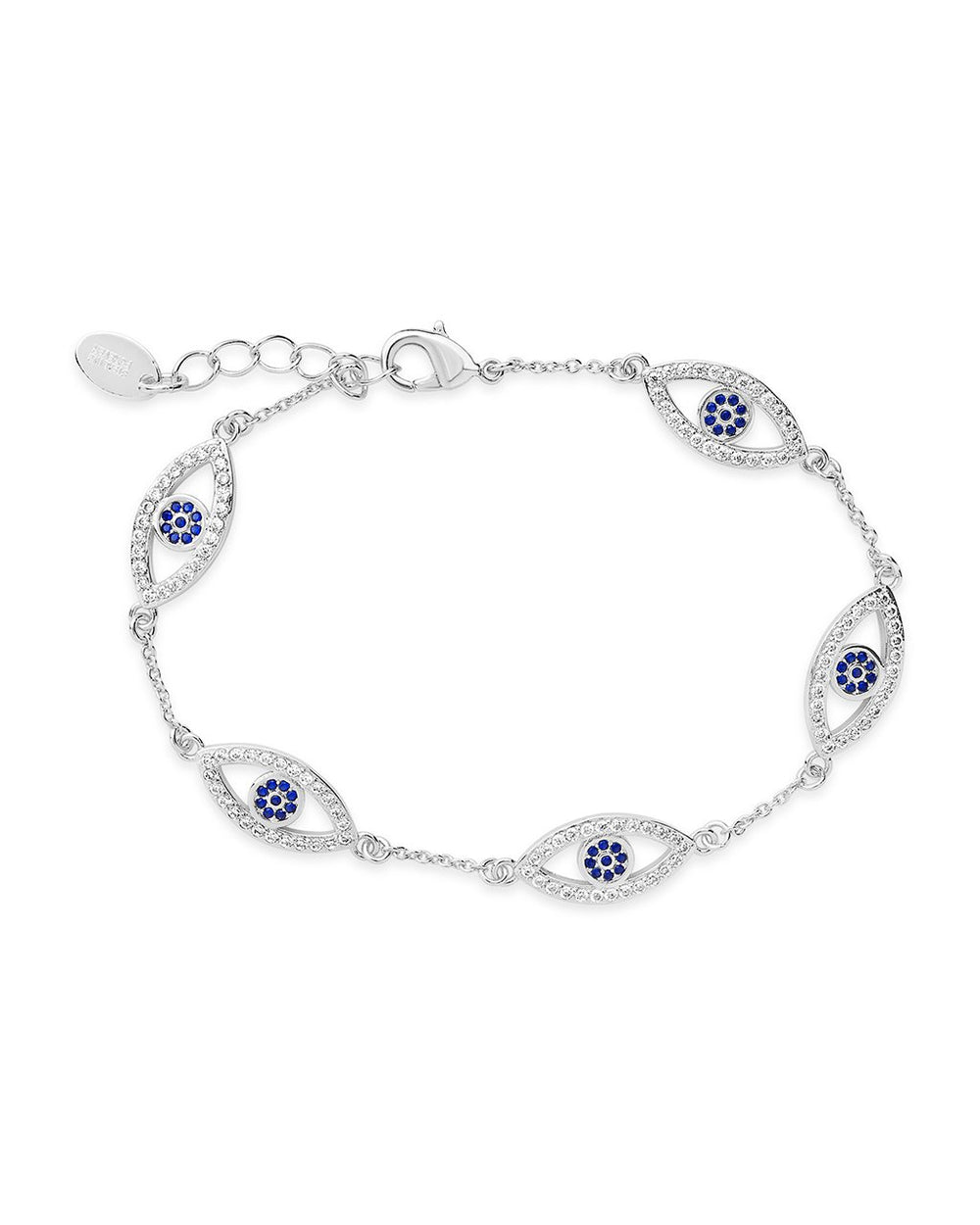 Evil Eye Bracelet with CZ Bracelet Sterling Forever 